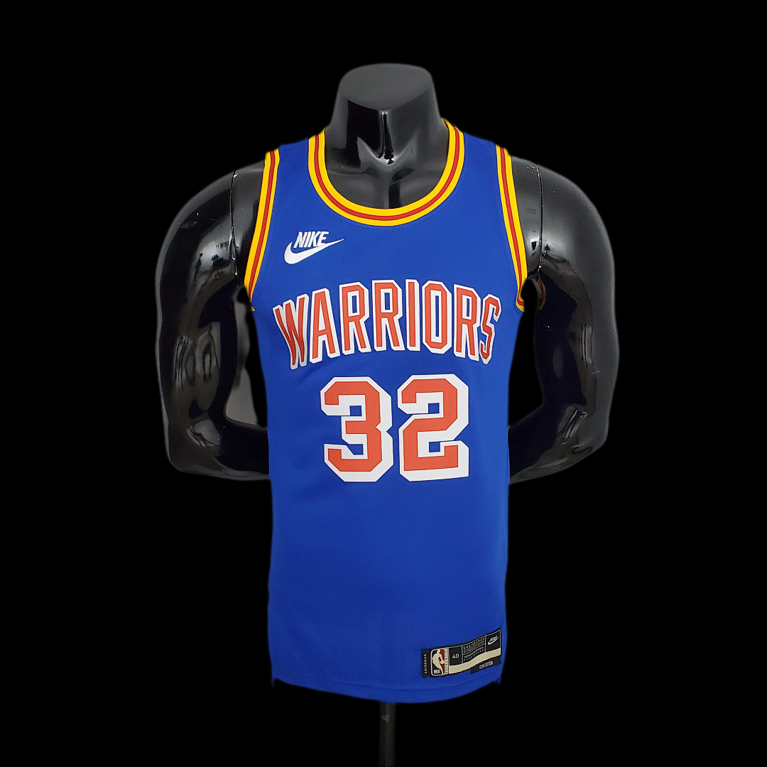 75th Anniversary Porter jr.#32 Warriors Vintage Blue NBA Jersey S-XXL
