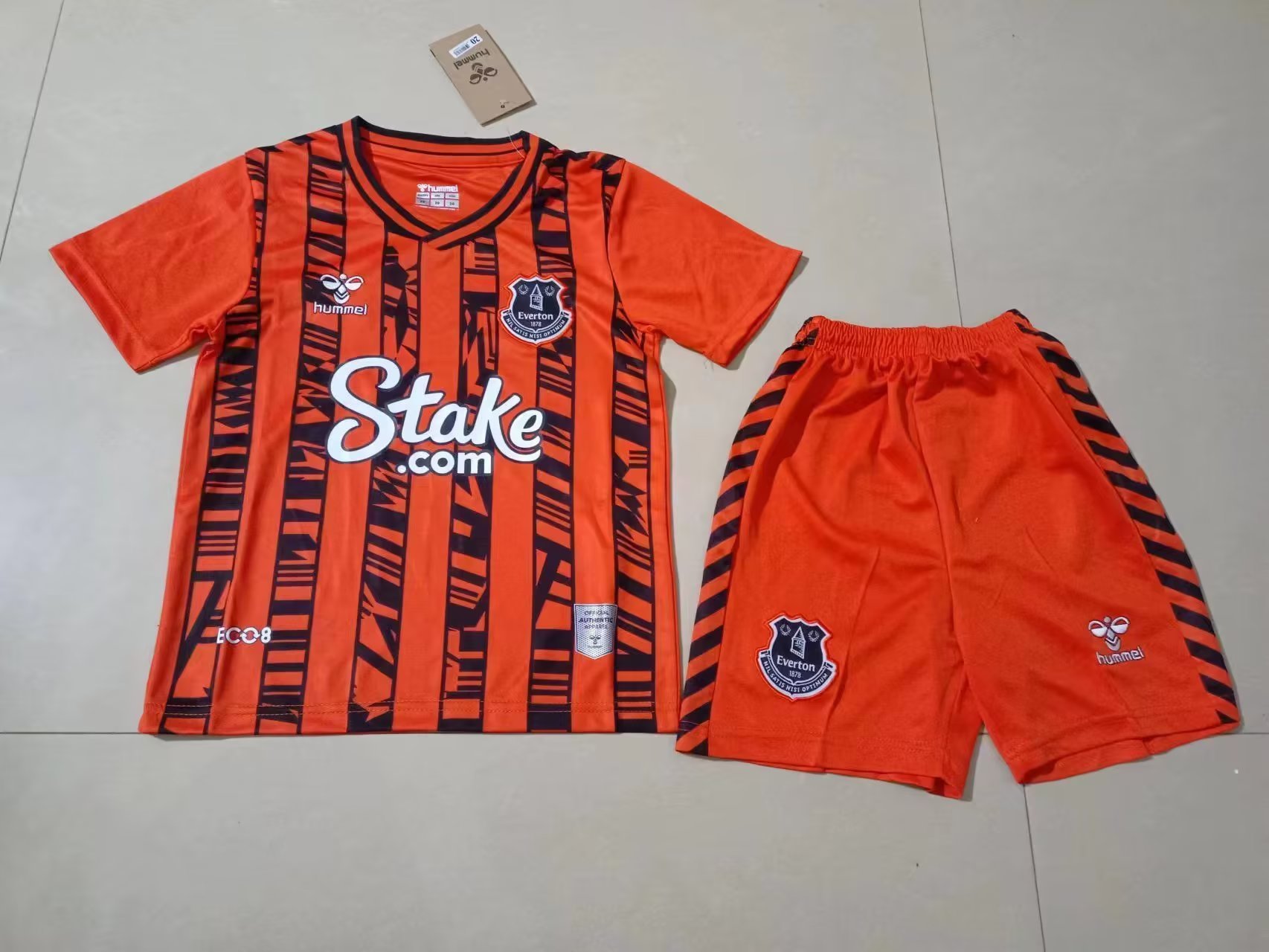 23-24 Everton Away Kids Soccer Jerseys Yupoo