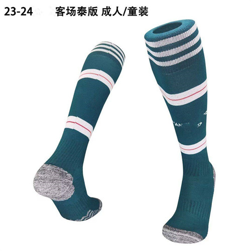 23-24 Manchester City Away Adult Kids Socks Yupoo