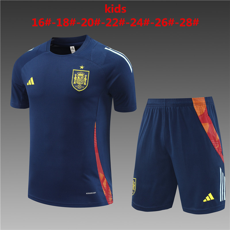 2024 Spain Kids Training Soccer Jerseys Yupoo