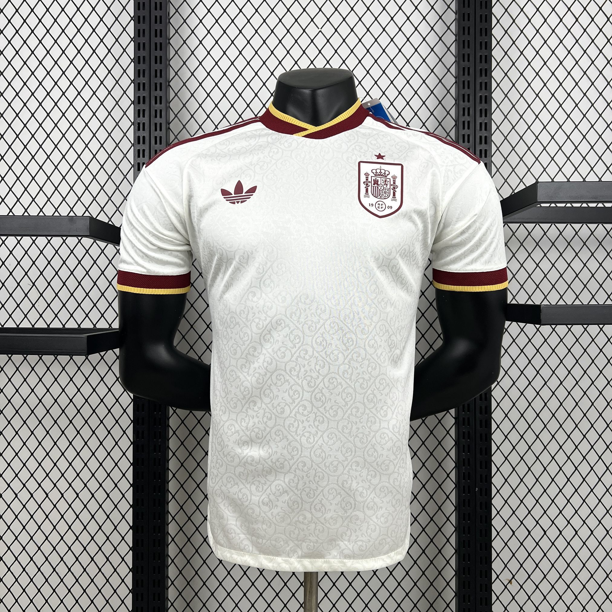 Mens Spain 2026 World Cup Away Jersey Player Version