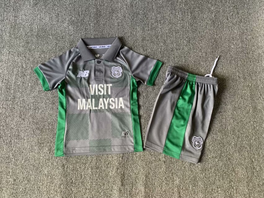 24-25 Cardiff Away Kids Soccer Jerseys Yupoo
