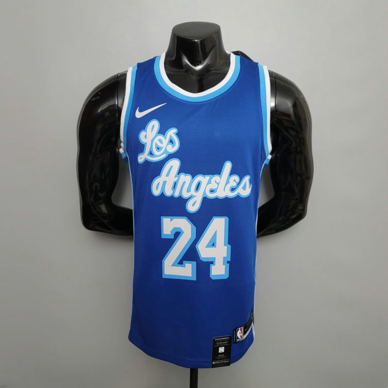 Retro night Bryant #24 Lakers black  NBA jersey Size XS-XXL