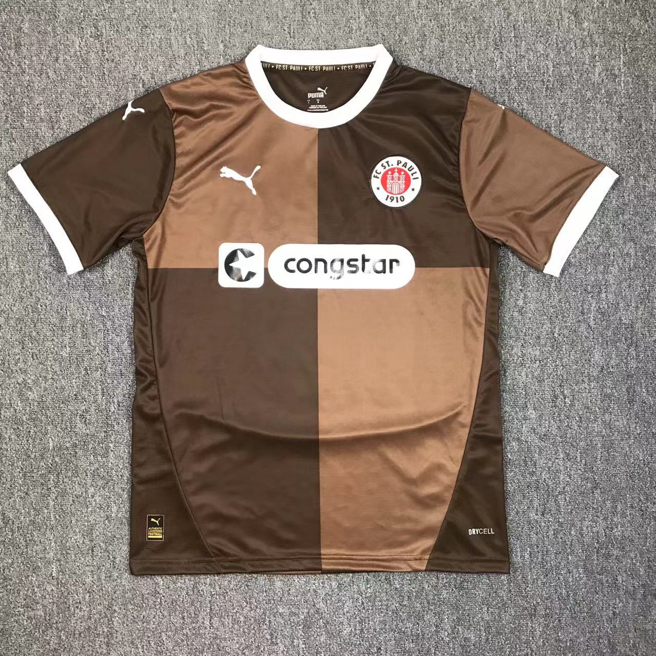 24-25 St. Pauli Home Soccer Jerseys Yupoo
