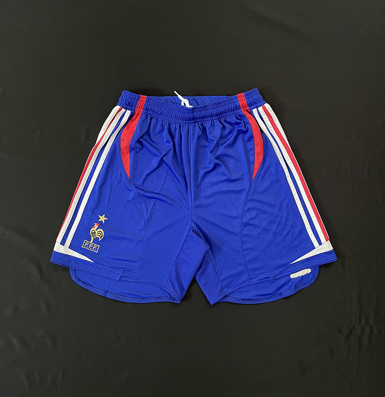2006 France Home Retro Cheap Shorts Yupoo