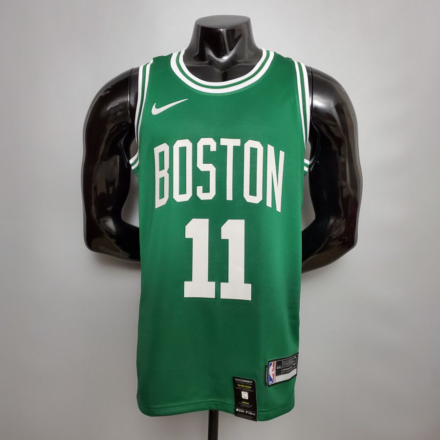 Irving #11 Celtics green NBA Jersey Nike connect recognition