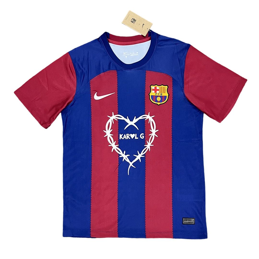 Barcelona 2023/24 KAROL G Jersey S-XXXXL