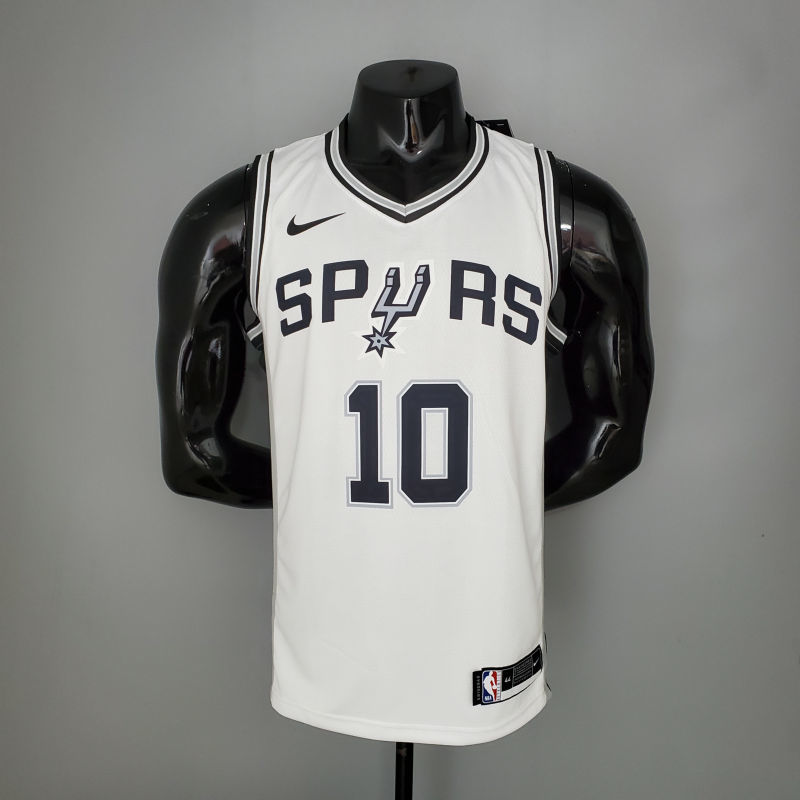 DeROZAN#10 Spurs White NBA Jersey S-XXL