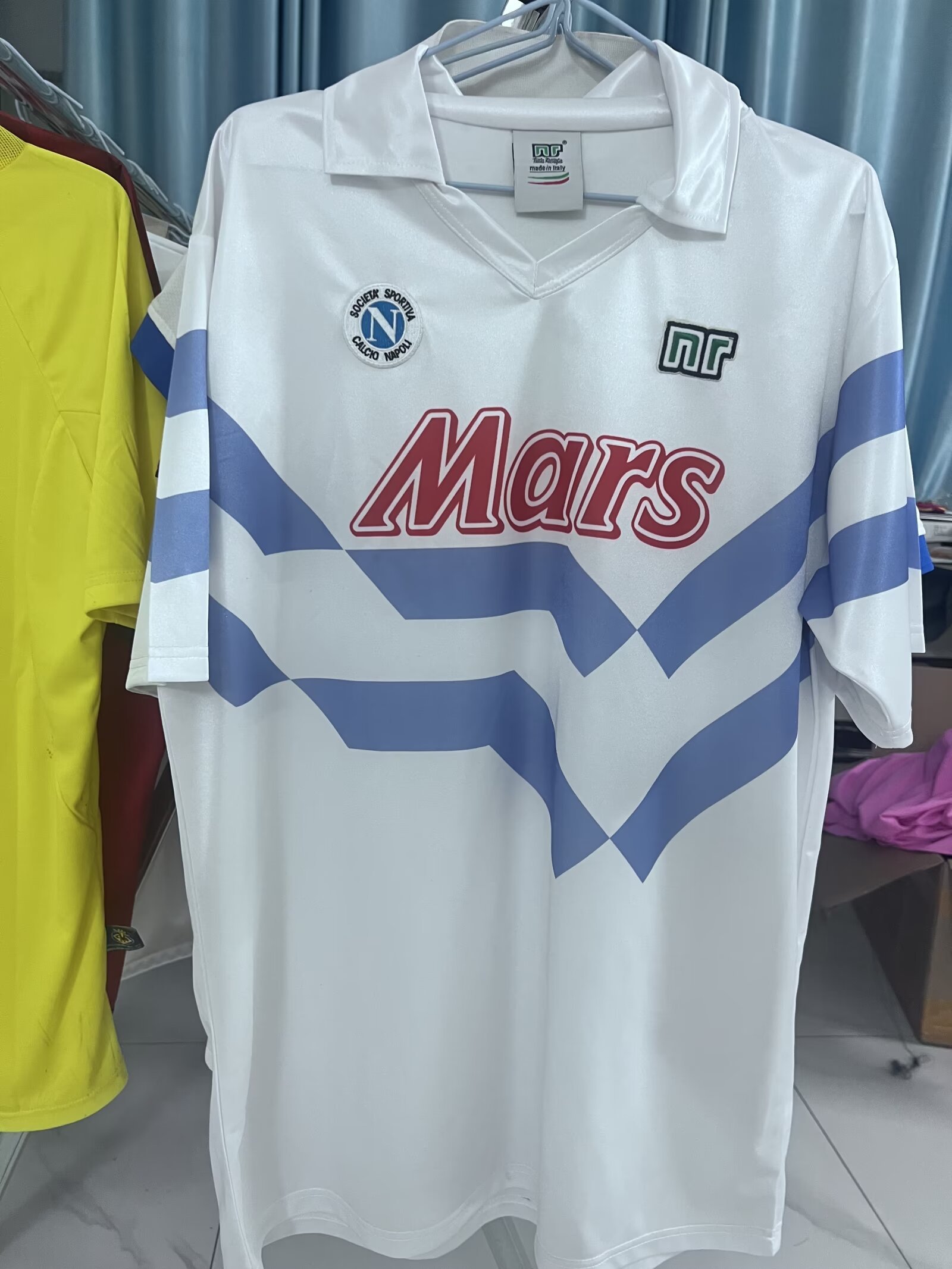 88-90 Napoli Away Retro Soccer Jerseys Yupoo