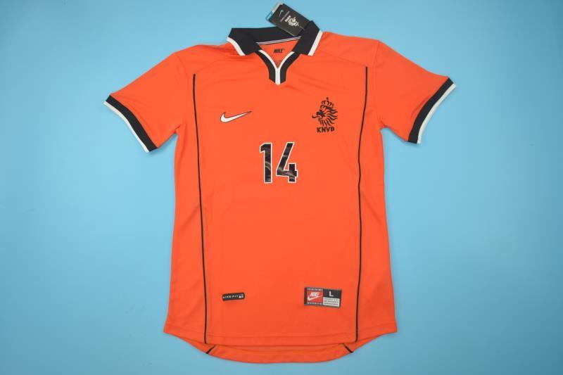 Netherlands Retro Jerseys 98