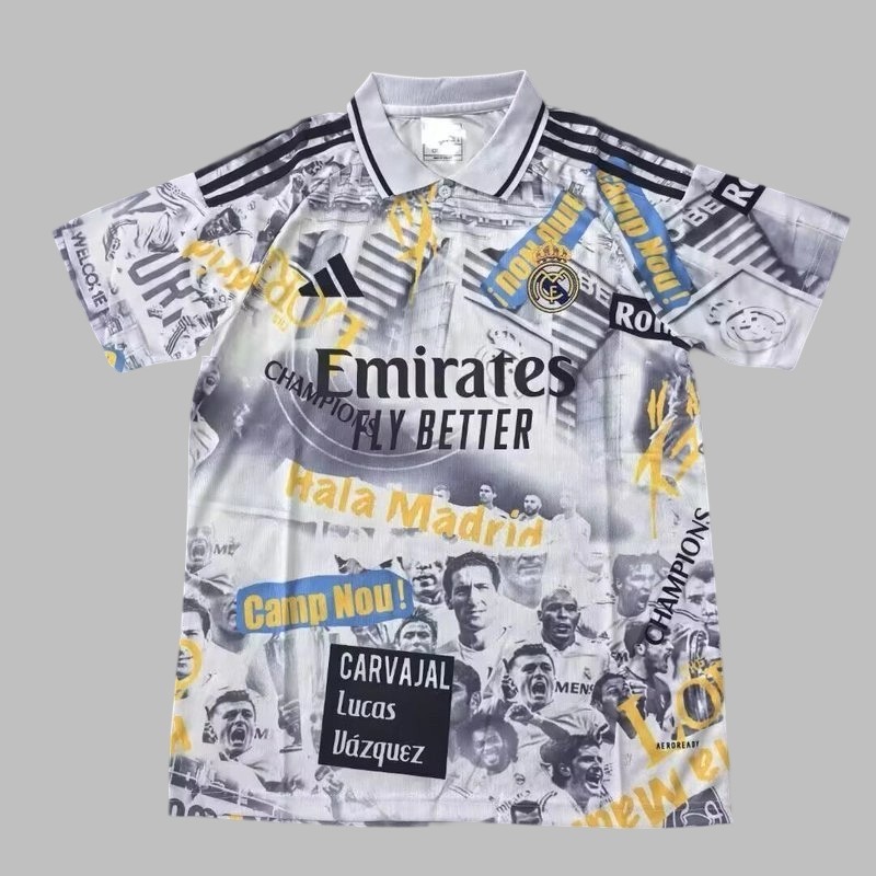 25-26 Real Madrid Polo Cheap Soccer Jerseys Yupoo