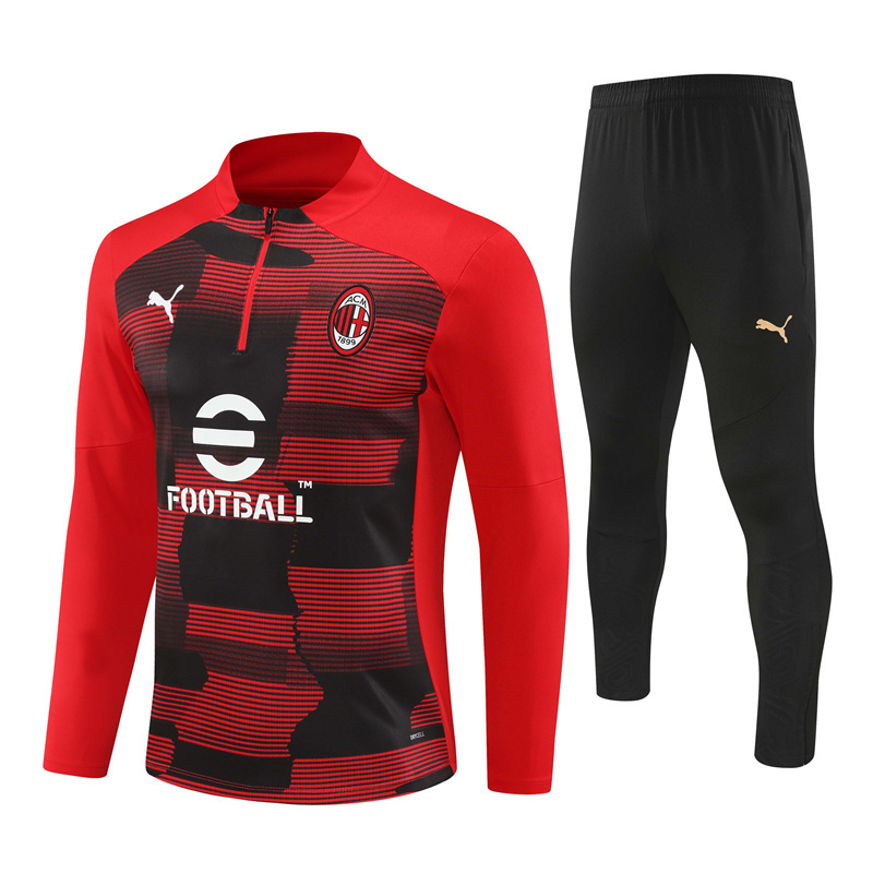 24-25 AC Milan Long Sleeve Training Suit Yupoo