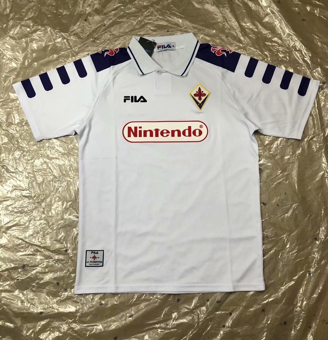 98-99 Fiorentina Away Retro Soccer Jerseys Yupoo