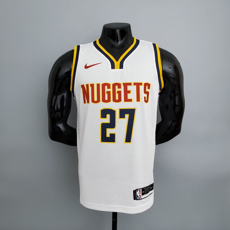 Nuggets Murray#27  Limited White NBA Jersey S-XXL