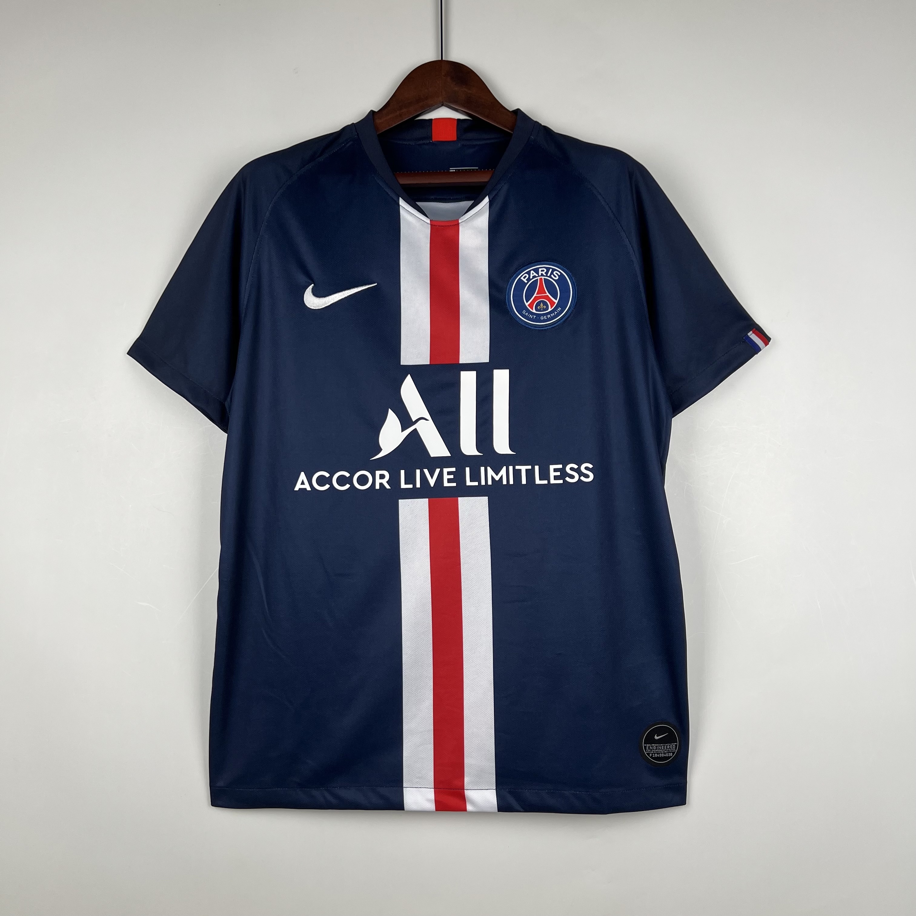 19-20 Paris Home Retro Soccer Jerseys Yupoo