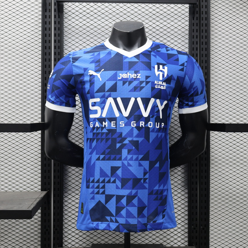 24-25 Al-Hilal Saudi Home Player Version Soccer Jerseys Yupoo