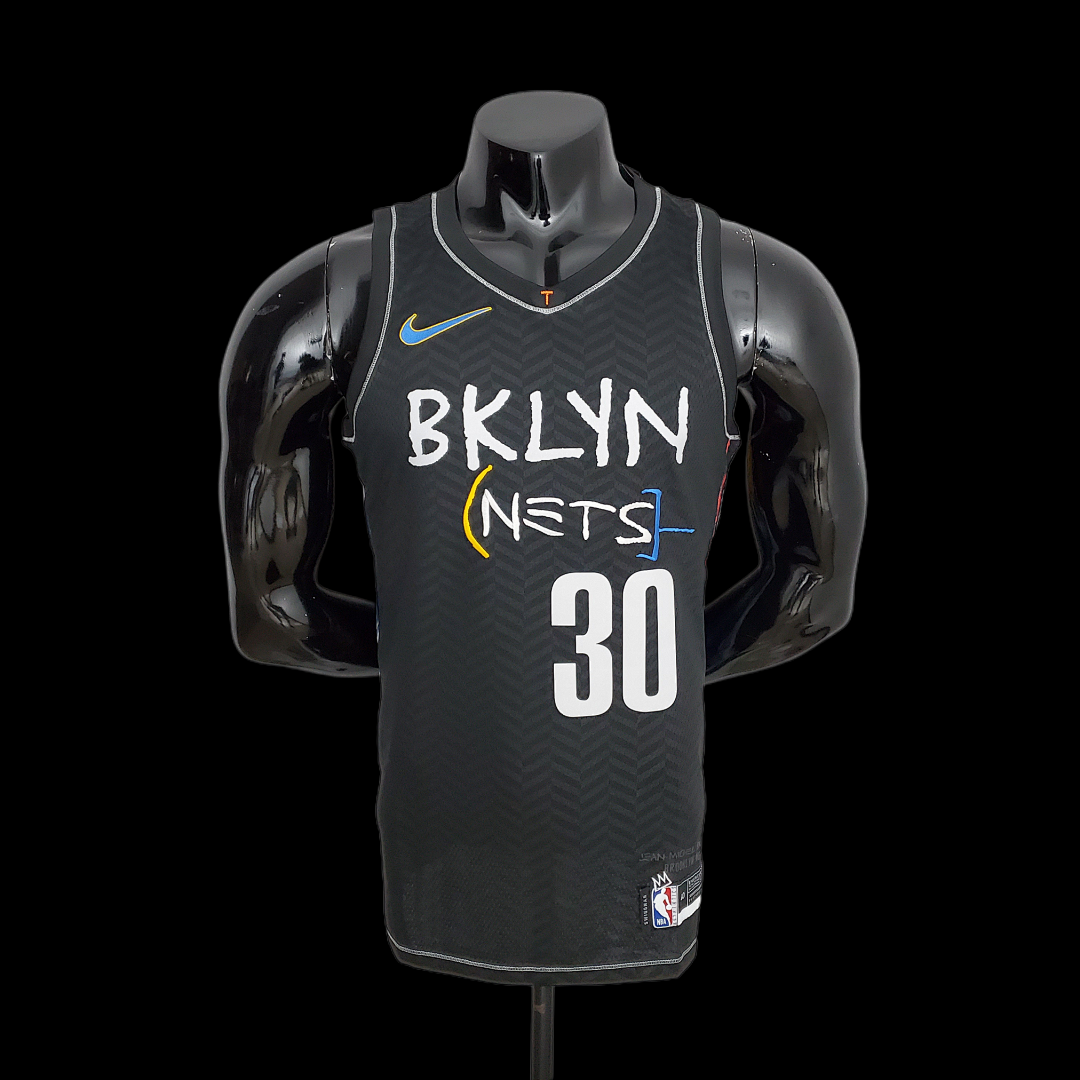 Brooklyn Nets Curry #30 City Edition Black S-XXL