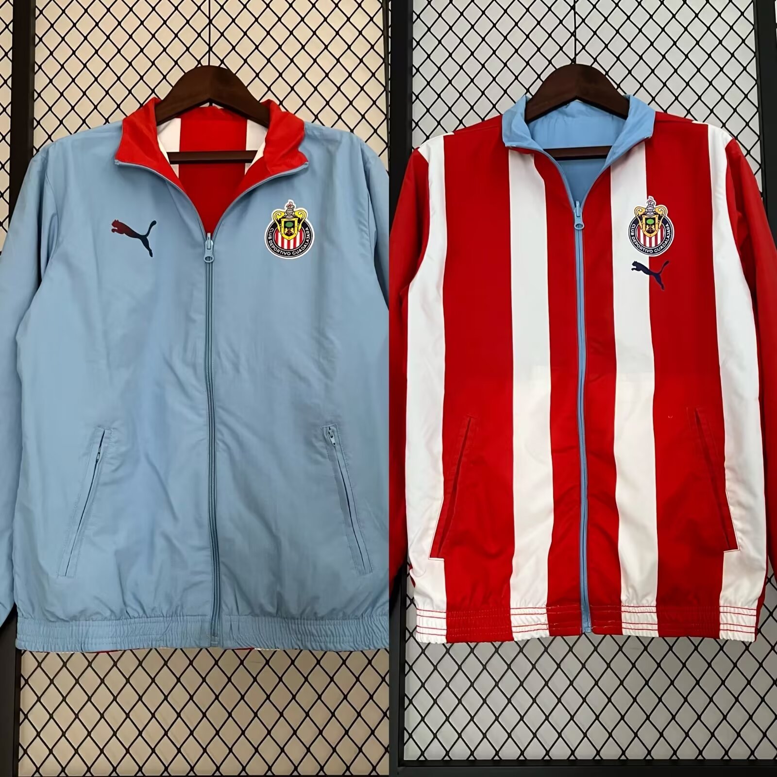 23-24 Chivas Both Windbreak Jackets Yupoo
