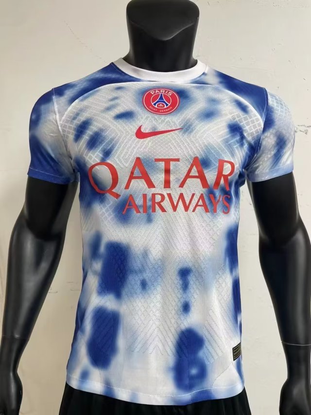 23-24 Paris Pre-Match Player Version Soccer Jerseys Yupoo
