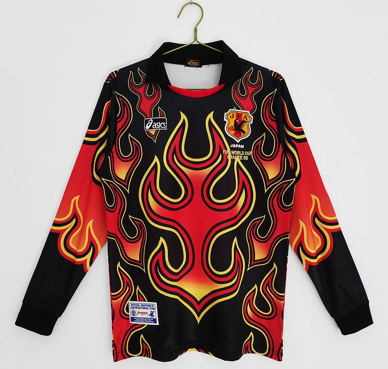 1998 Japan Retro Goalkeeper Long sleeve  Soccer Jerseys Yupoo