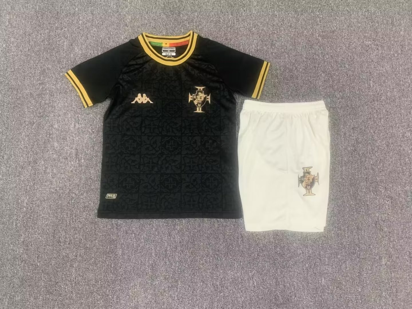23-24 Vasco Kids Black Soccer Jerseys Yupoo