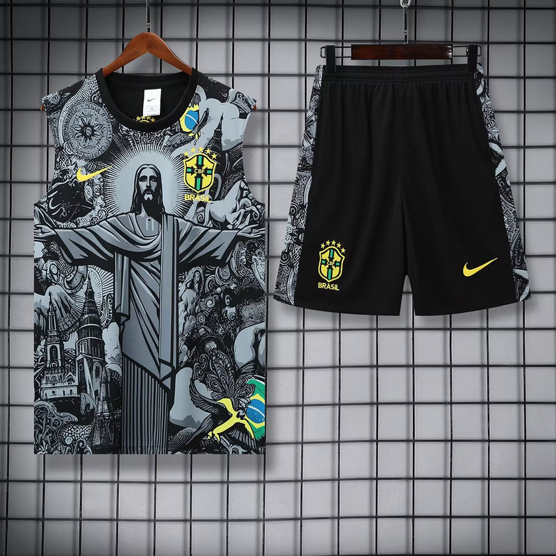 25-26 Brazil Training Soccer Suit Yupoo
