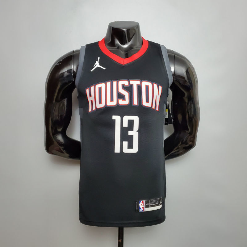 New Rockets Jordan Harden #13 Theme Limited City Edition Black S-XXL
