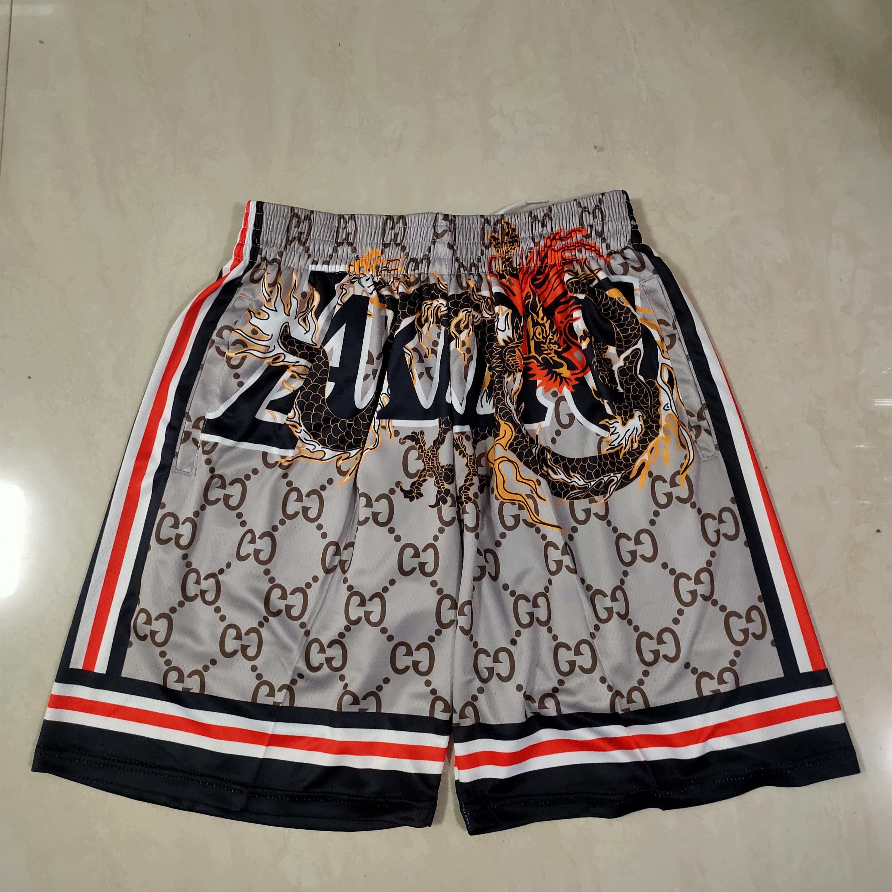 Lakers Pocket Shorts Embroidery