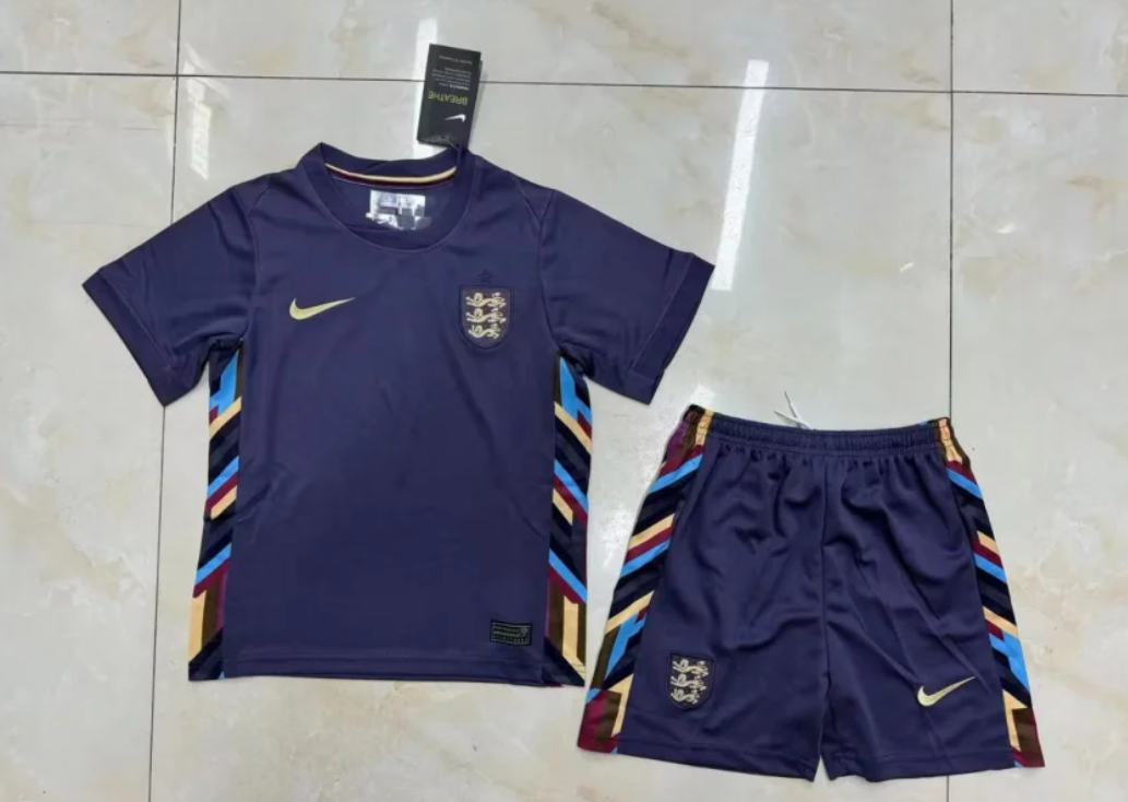 2024 England Away Kids Soccer Jerseys Yupoo