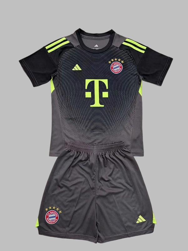 25-26 Bayern Goalkeeper Kids Cheap Soccer Jerseys Yupoo