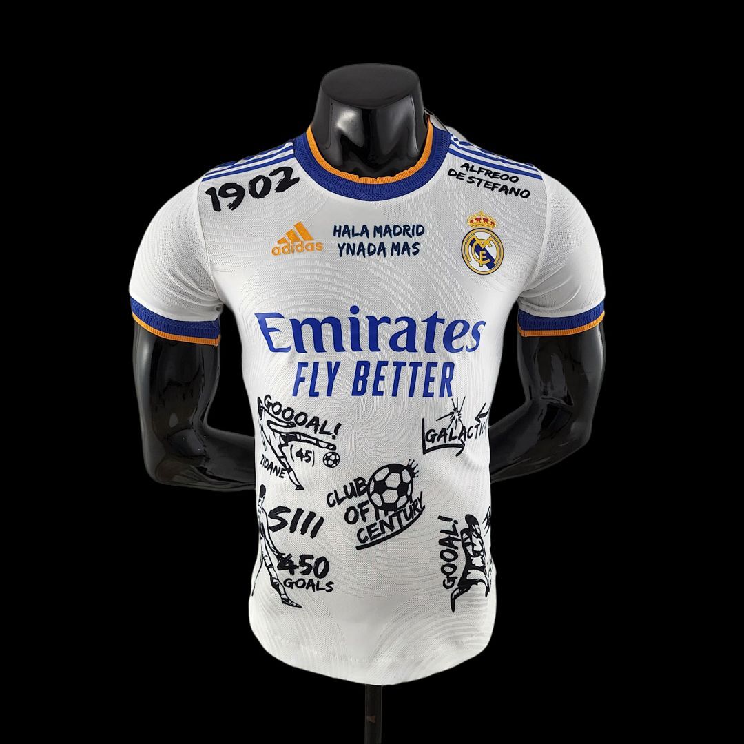 21/22 player version Real Madrid 13 Champions Commemorative Edition home S-XXL