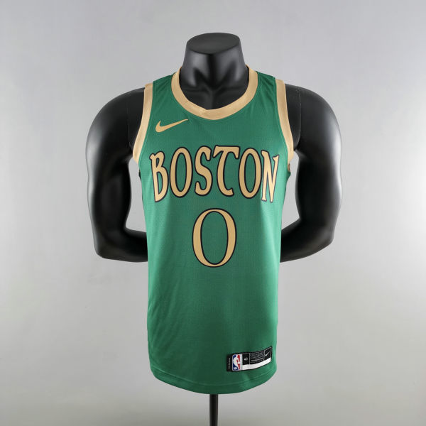 2020 Tatum #0 Boston Celtics City Edition Green NBA Jersey S-XXL
