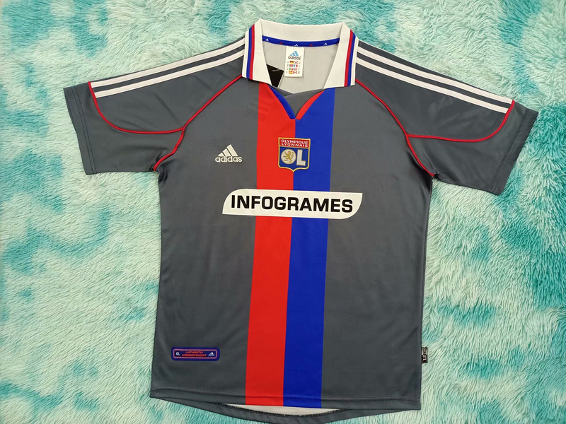 2000-01 Lyon Away Retro Soccer Jerseys Yupoo