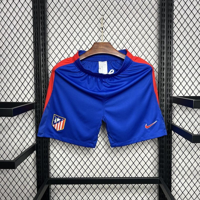 24-25 Atletico Madrid Home Soccer Shorts Yupoo