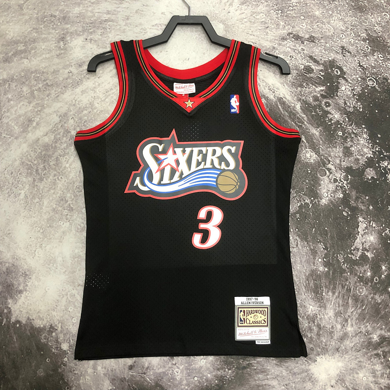 98 76ers #3 Retro Embroidery