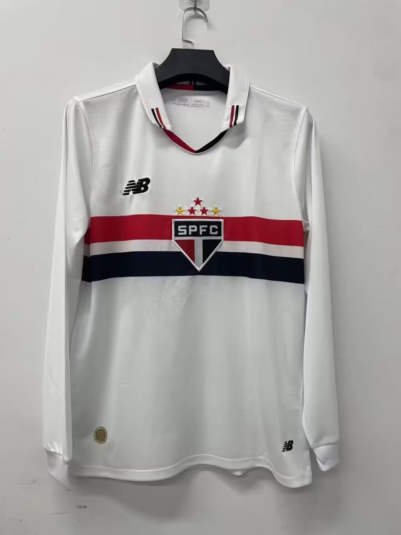 24-25 So Paulo Home Long Sleeve Soccer Jerseys Yupoo