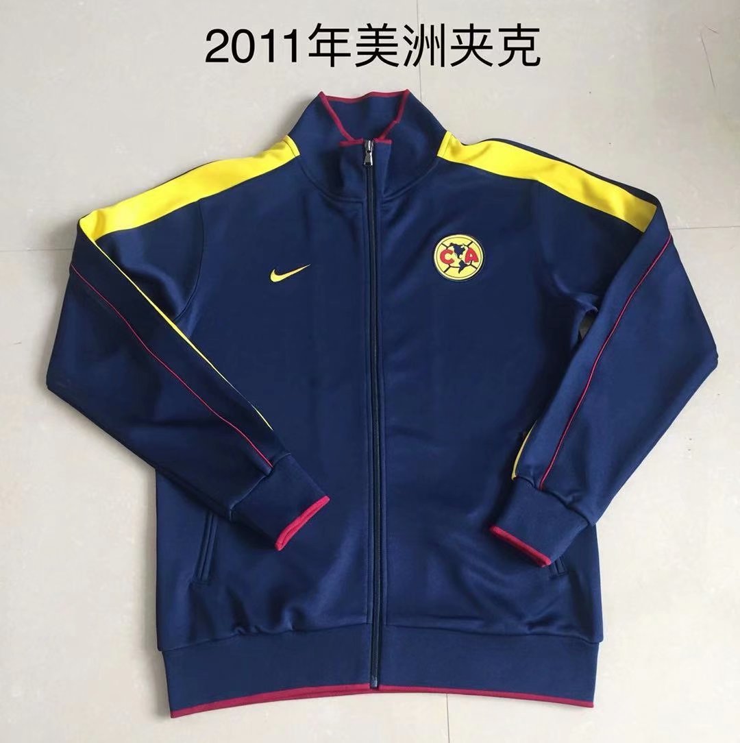 2011 Club America Jacket retro soccer jersey yupoo