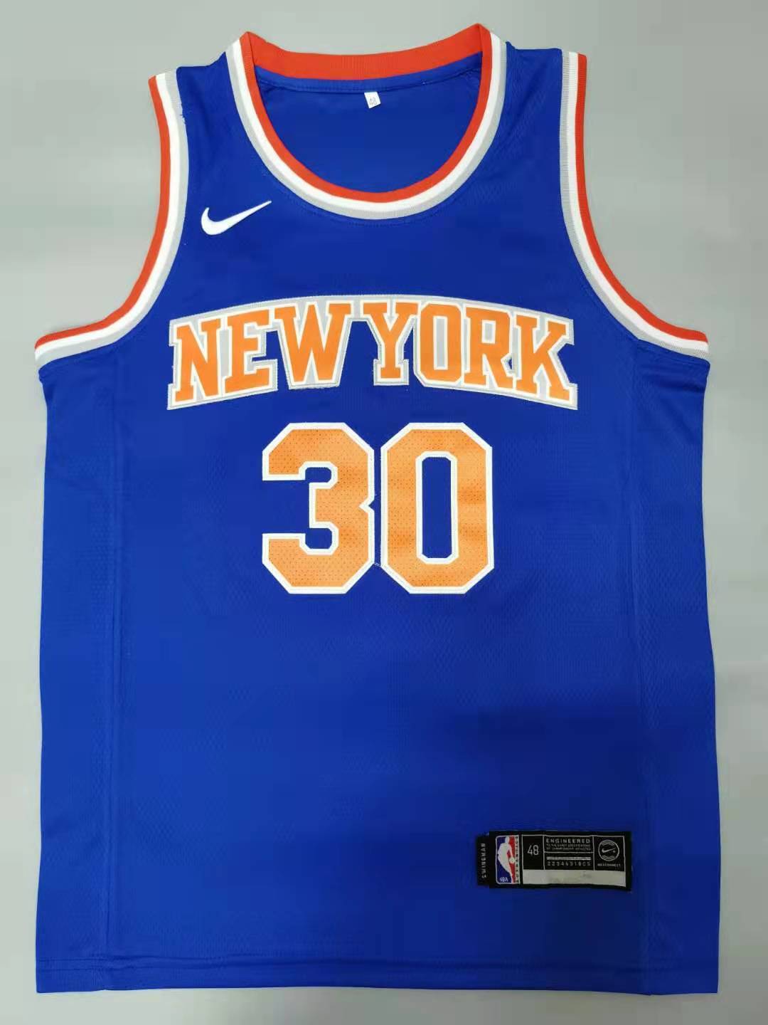 Knicks #30 Embroidery