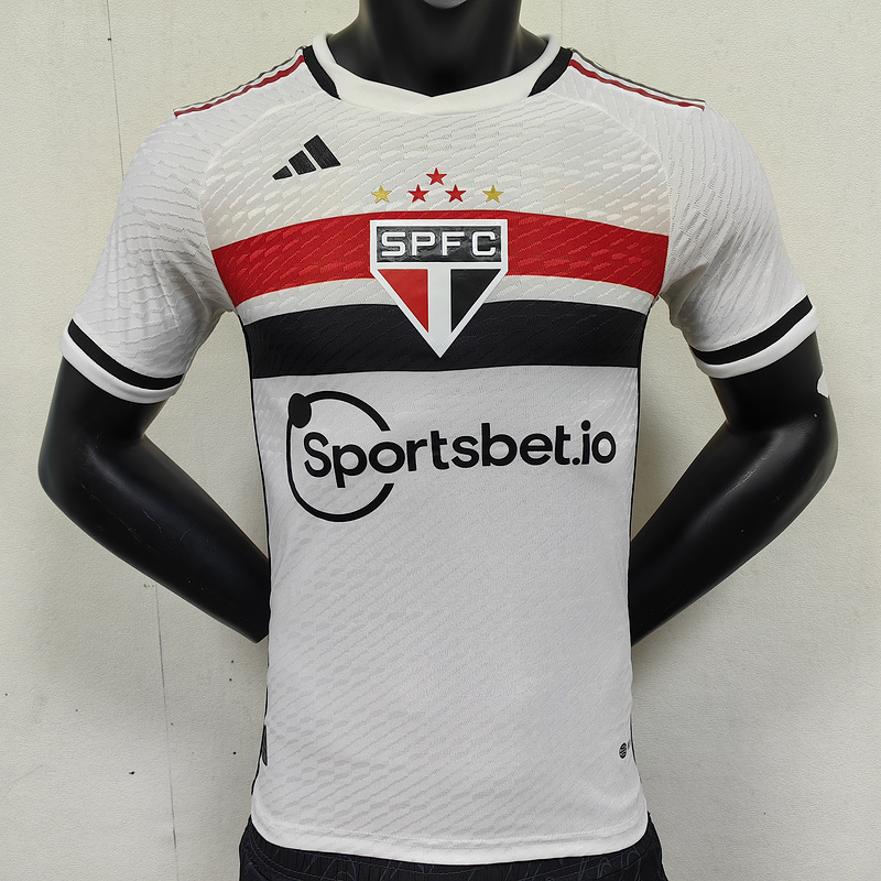 23-24 Sao Paulo Home Player Version Soccer Jerseys Yupoo