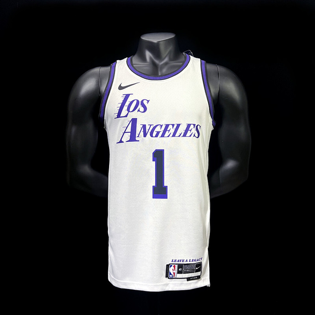 RUSSELL#1 22/23 Los Angeles Lakers City Version S-XXL