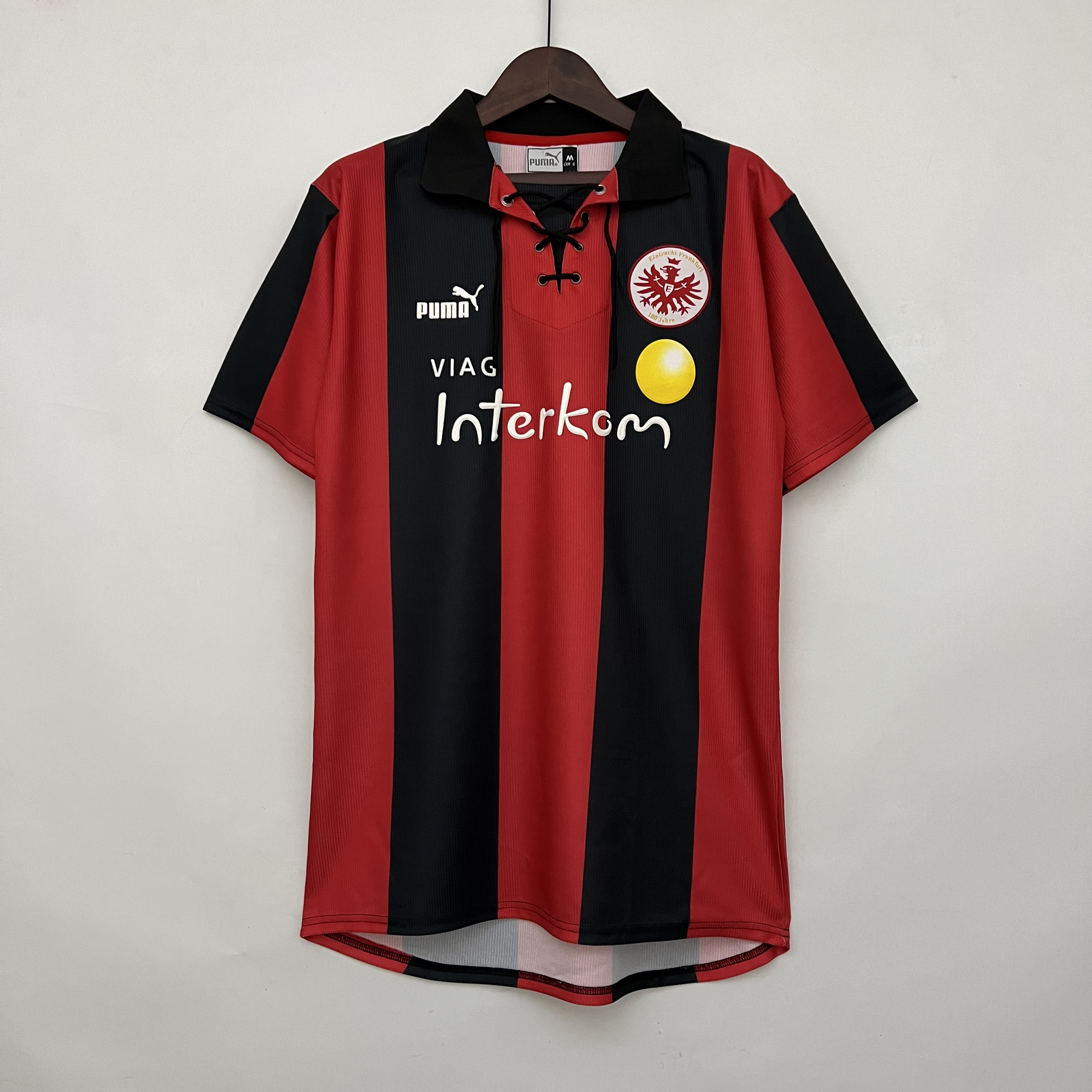 98-00 Frankfurt Home Retro 100th Anniversary Soccer Jerseys Yupoo