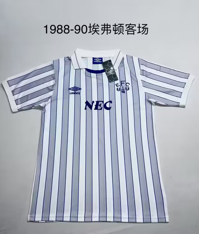 1988-90 Everton Away Retro Soccer Jerseys Yupoo