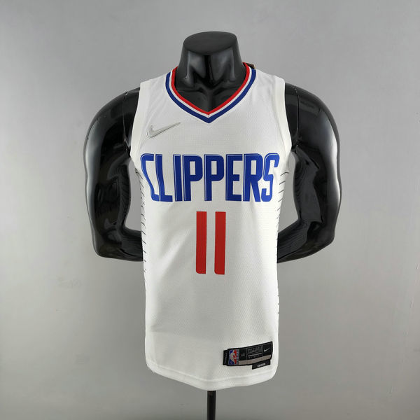 75th Anniversary WALL#11 Los Angeles Clippers NBA Jersey White S-XXL