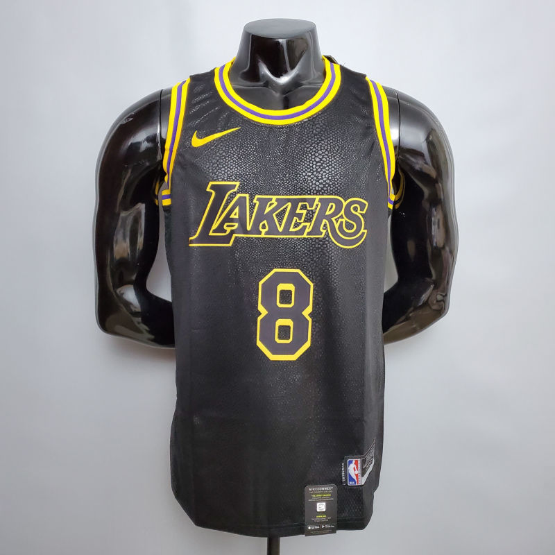 Bryant #8 Lakers black NBA jersey Size XS-XXL