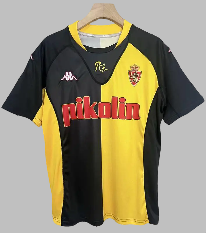 2001 Zaragoza Away Retro Cheap Soccer Jerseys Yupoo