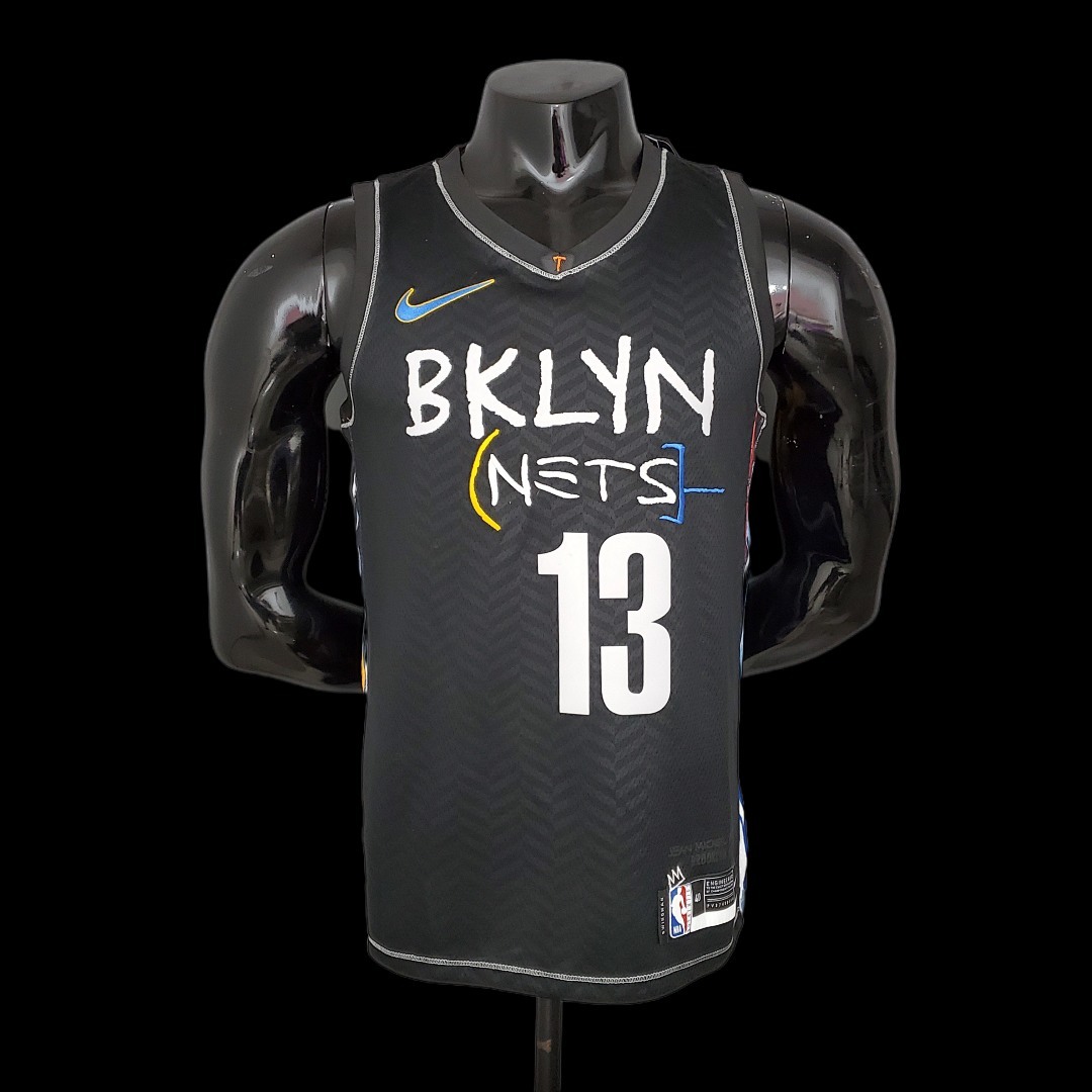 New Brooklyn Nets Harden #13 City Edition Black S-XXL