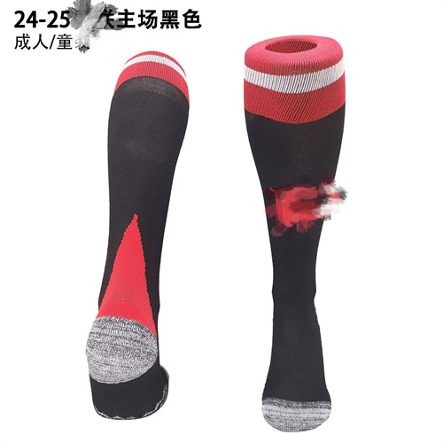 24-25 M-anchester U-nited Home Adult/Kids Socks Yupoo