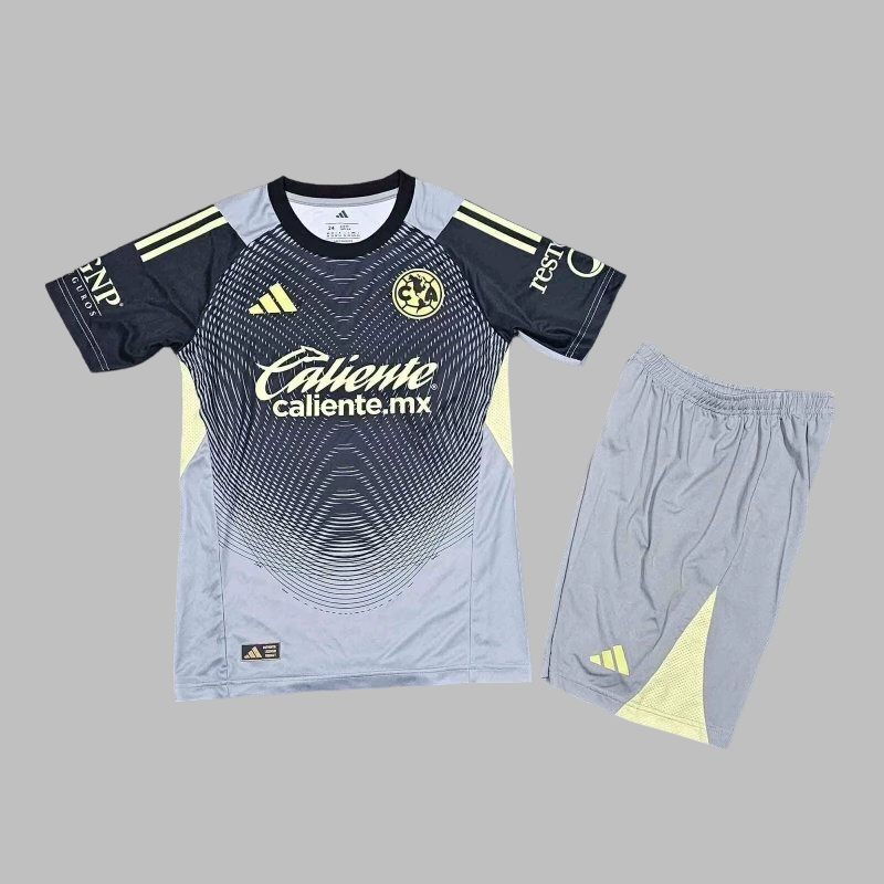 25-26 Club America Goalkeeper Kids Cheap Soccer Jerseys Yupoo