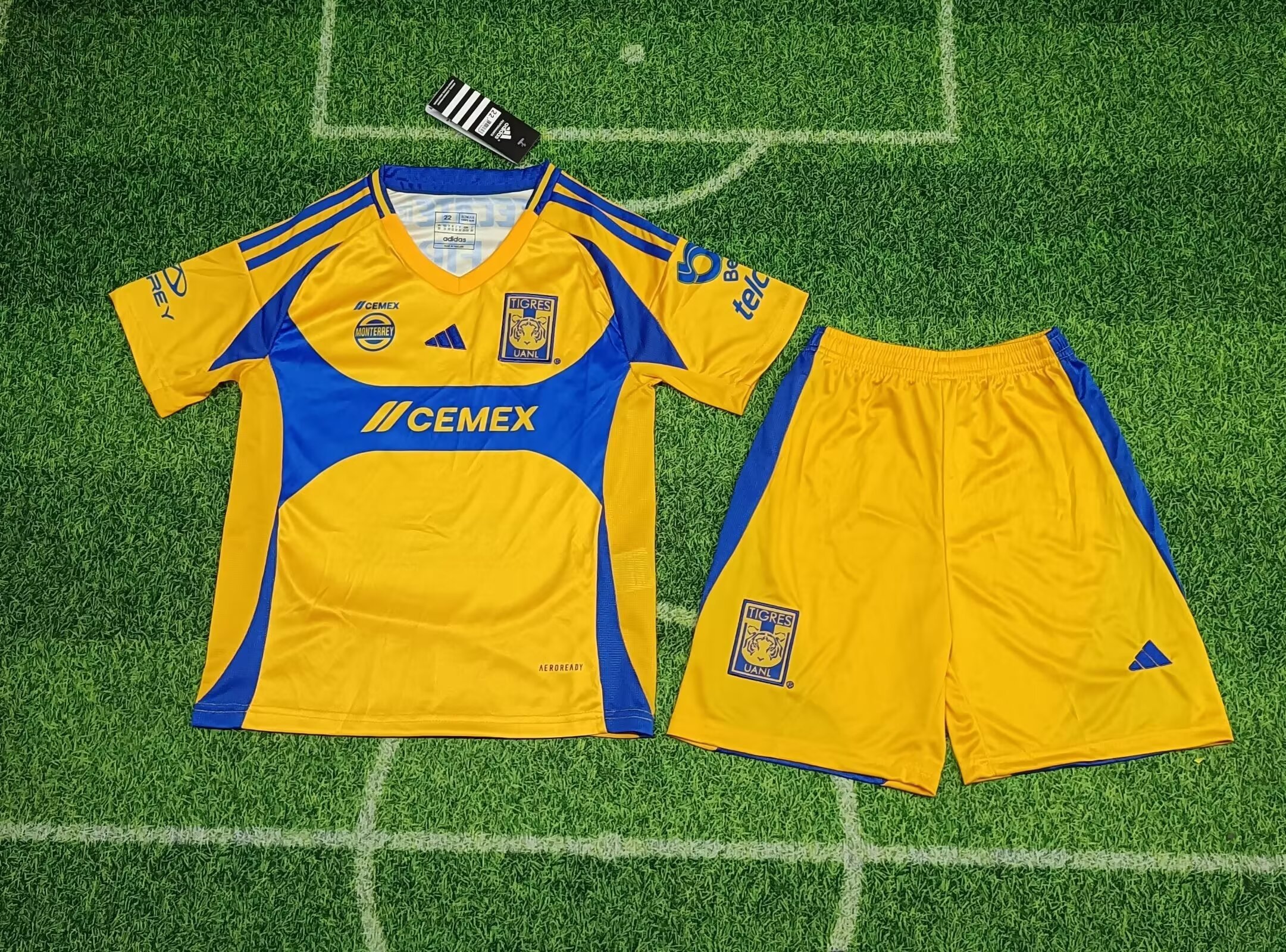 24-25 Tigres Home Kids Soccer Jerseys Yupoo