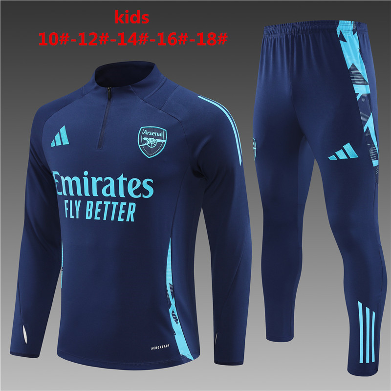 24-25 Arsenal Kids Long Sleeve Training Suit Yupoo
